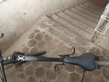 velosiped kameri: BMX STC dağ velosipedi - Rəng: mat qara, qırmızı loqo və qırmızı — 4