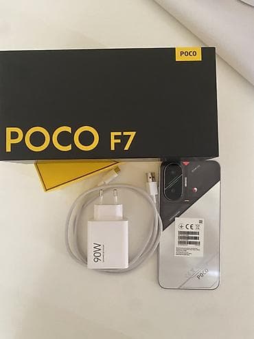 infinix 30 pro: Poco F7, 512 GB, rəng - Gümüşü, Sensor — 1