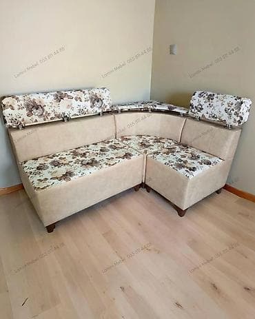 Künc divan, Mətbəx üçün, Parça, Açılan lalafo.az -da Künc divan, Mətbəx üçün, Parça, Açılan
