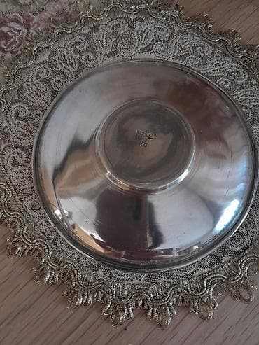 RUSSIAN, VICTORIAN silver TEA CUP & SAUCER, 1892, 120 gramm — 3