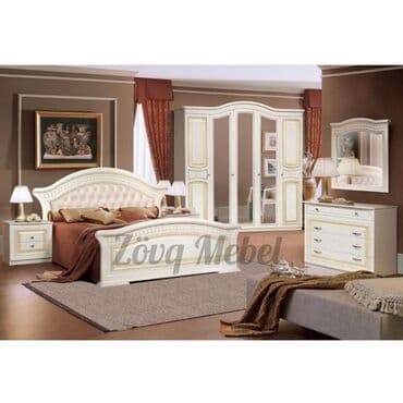 спальный гарнитур каракол: 2 təknəfərlik çarpayı, Dolab, Termo, 2 tumba, Belarusiya, Yeni — 22