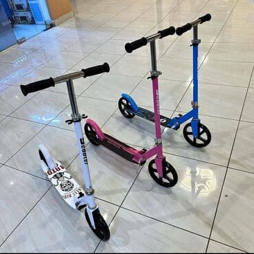 детские самокаты с родительской ручкой: 🎅🏻🎁 Skeytbord/skuterlərdə daha böyük təkərləri və ölçüləri olan və — 1