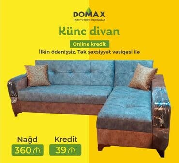 ikinci əl kunc divanlar: Künc divan, Qonaq otağı üçün, Yataq otağı üçün, Parça, Bazalı, Açılan, Kitab — 11