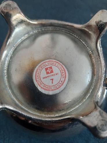 cay: Çay dəsti, rəng - Gümüşü, Metal — 2