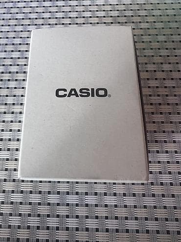 plaş kişi: Yeni, Qol saatı, Casio, rəng - Gümüşü — 1