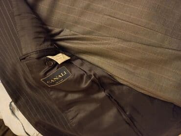 kişi ucun klassik qara kostyum: Kostyum, Demisezon, Brioni, L, rəng - Boz — 8