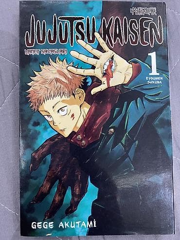 Hər biri ayrı ayrılıqda 10 azn Məhsul: Jujutsu Kaisen manga kitabları