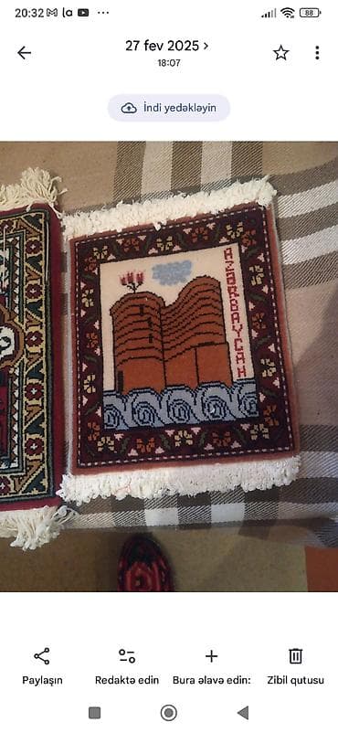 sederek xalca: Xalça Dekorativ — 2