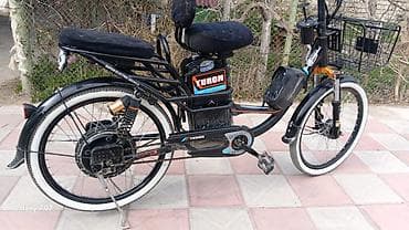 hibrid velosiped: İşlənmiş Elektrik velosipedi 24", 350-500 Vt — 1