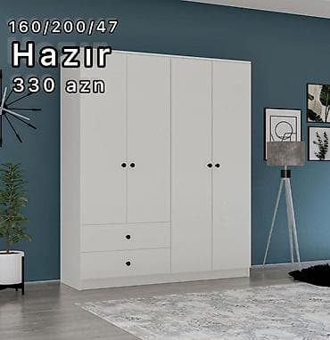 Bitkilər: Açılan, 4 qapılı Düz dolab, Qarderob, paltar dolabı — 4