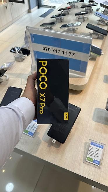 xiaomi redmi not 7: Poco X7 Pro, rəng - Qara, Zəmanət — 1