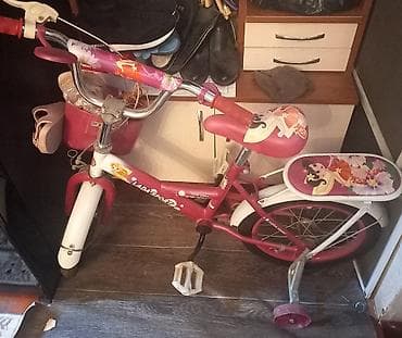 Uşaq arabaları: Uşaq velosipedi – Lada Sport (qızlar üçün dizayn) - Çərçivə: polad — 2