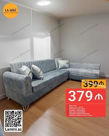 Künc divan, Açılan, Bazalı, Parça, Şəhərdaxili pulsuz çatdırılma — 1
