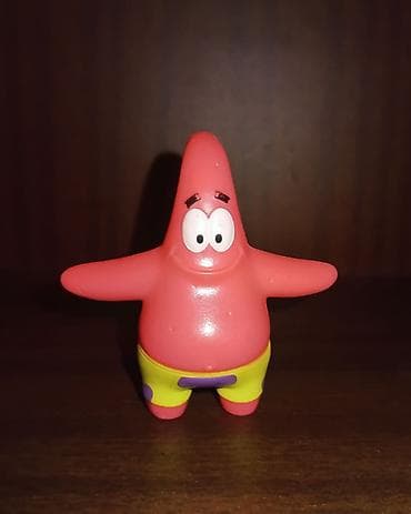 aglayan kukla sekilleri: Patrick ulduzbalığı fiquru (SpongeBob seriyasından ilhamlanmış) - — 1