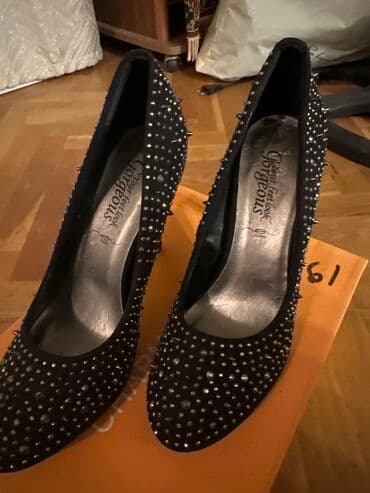 женские золотистые туфли: Туфли, Размер: 39, Новый — 2