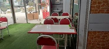 stuldan: Stullar ilə, Düz masa, 2 nəfər — 2