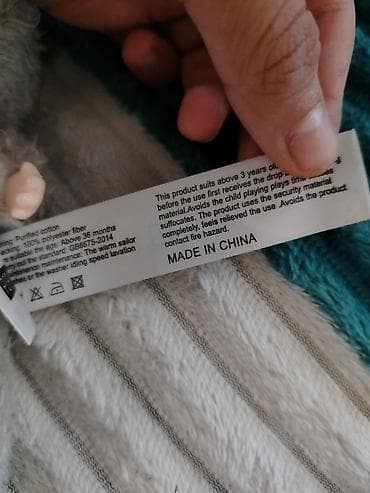 kastuyum: Şirin oyuncaq brelok – dovşan kostyumlu balaca kukla - Material: 100% — 2