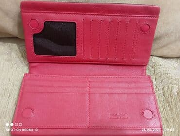 золотые комплекты с бриллиантами в баку: Кошелек, Натуральная кожа — 4