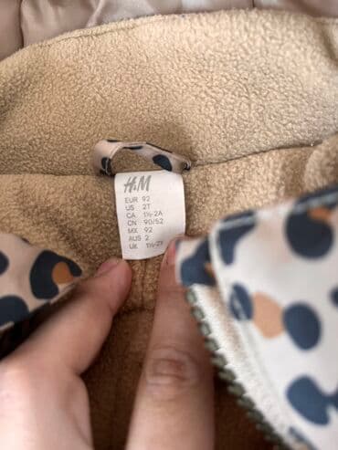 женские шапки бини: Куртка, Для девочек, 1 - 2 года, H&M — 2