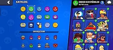 Brawl Stars hesabı – yüksək inkişaflı və tam kolleksiya yönümlü profil — 3