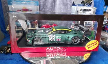 maşın modeli: Коллекционная модель Aston Martin DBR9 No59 24h LeMans 2005 Pilots — 9