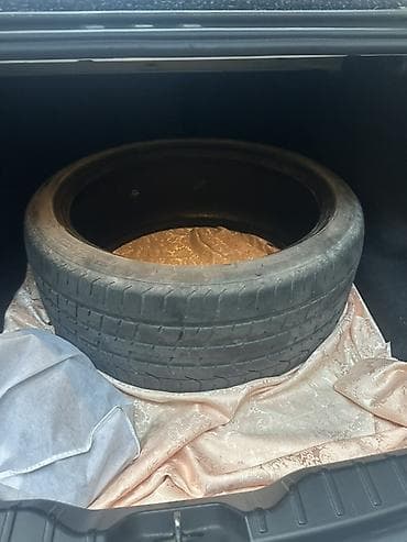 авто базар: Bmw f10 on tekeri. 255/35/20. Bazarda bu vezyetde teker 100azn di — 1