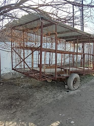 opel astra 1 3: Kənd təsərrüfatı üçün metal karkaslı qoşqu qəfəs - İki təkərli — 2