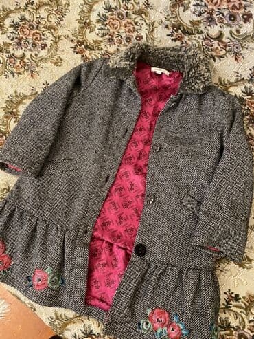 Uşaq geyimi və ayaqqabıları: Palto, Qız üçün, 6 - 7 yaş — 1