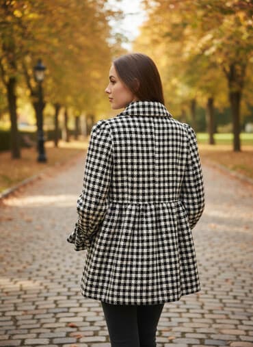 Для девочки на 3-5 лет пальто одето аккуратно 10 m