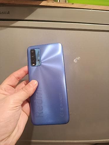 iphone 8 barter var: Redmi 9T, 128 GB, rəng - Mavi, Sensor, Barmaq izi, İki sim kartlı — 2