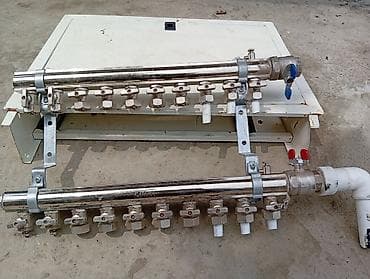 islenmis panel radiatorlar: Məhsul: Döşəmə isitmə üçün kollektor qutusu və paslanmayan polad — 1