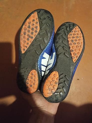Uşaq ayaqqabıları: Rəng - Mavi Krossovkalar, Nike, Ölçü: 32, Oğlan üçün — 4