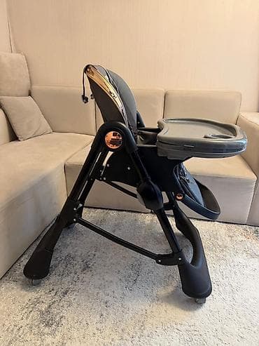 qidalanma ucun uşaq oturacağı: Burbay uşaq yemək stulu - Qiymət: 80 AZN - Brend: Burbay (Happy Baby — 4