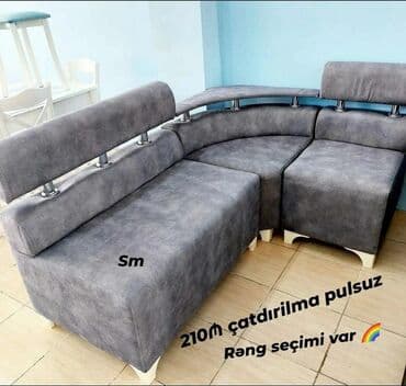 Künc divan, Yeni, Açılmayan, Bazasız, Parça, Şəhərdaxili pulsuz çatdırılma