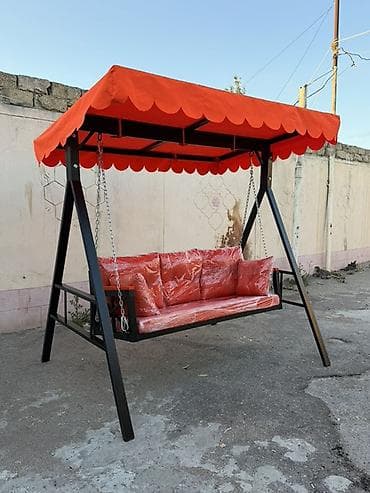 kapron baklar: Divan-yelləncək, Zontikli, Metal — 1