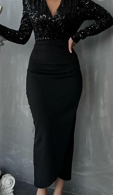 Şortlar: Qara ziyafət donu
1 dəfə geyinilib təmiz və səliqəlidir . 
S razmer — 1