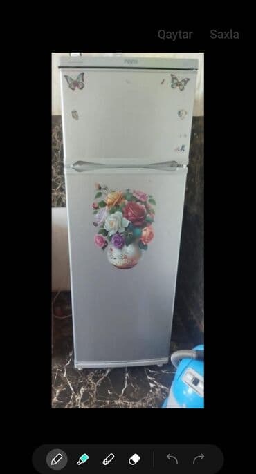sumqayitda islenmis soyuducular: Б/у 2 двери Pozis Холодильник Продажа, цвет - Белый, Встраиваемый — 1