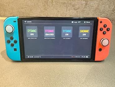 android box tv: Nintendo switch Oled 64GB daxili yaddaşı əlavə olaraq 256GB daxilində — 6