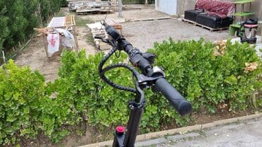 2 cı el elektrikli scooter: Ağır off-road elektrik skuter - Güclü ikili ön amortizator sistemi və — 8