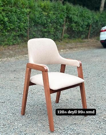 salyan mebel: Məhsul: Yumşaq oturacaqlı taxta kreslolar • Dizayn: Skandinaviya — 2