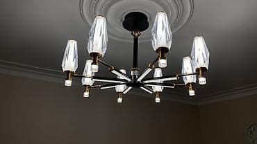 dekor saatlar: Led Çılçıraq, 4 və daha çox lampa, Metal — 2