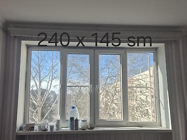 купить бу пластиковые окна: PVC pəncərə paketləri butun pencefelerde cift achilma vardir. setkalar — 1