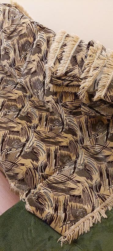 Örtüklər: Divan üçün Yeni Xovlu rəng - Qızılı Yataq örtüyü, Ünvandan götürmə — 5