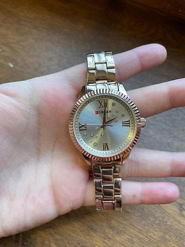 qizil sat: Qol saatı, Curren, rəng - Qızılı — 3