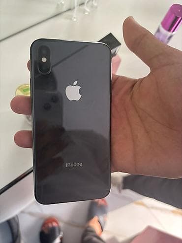 magic 6 pro: IPhone X, 256 GB, Qara, Qırıq — 2