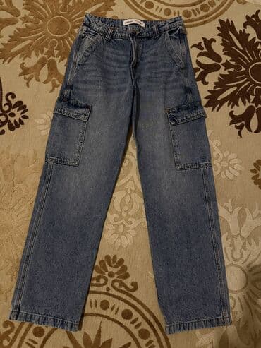 Şalvar, Bershka, S, rəng - Mavi