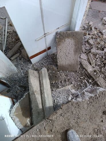 rus dılı tercume: Səssiz tozsuz səliqəli kəsim. Beton katlavan monolit kubik — 12