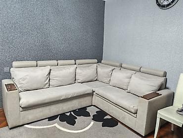 Divanlar: Künc divan, İşlənmiş, Parça, Çatdırılma yoxdur — 2