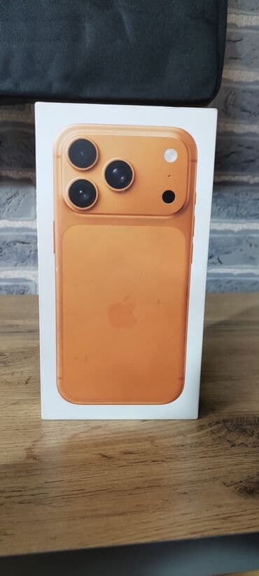 IPhone 17 Pro, 256 GB, Narıncı, Zəmanət, Kredit, Simsiz şarj lalafo.az -da IPhone 17 Pro, 256 GB, Narıncı, Zəmanət, Kredit, Simsiz şarj