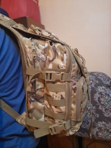 купить бу чемодан: Unisex kamuflaj naxışlı bel çantası, açıq havada fəaliyyətlər — 1